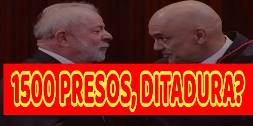 PORQUE EXISTEM 1500 PRESOS POLÍTICOS NO BRASIL DO AMOR?