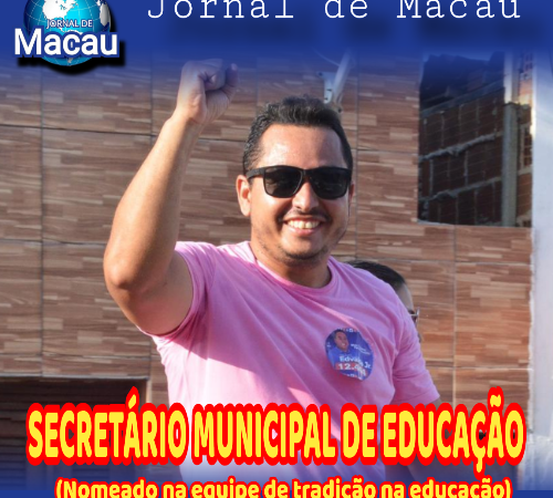 SECRETÁRIO MUNICIPAL DE EDUCAÇÃO