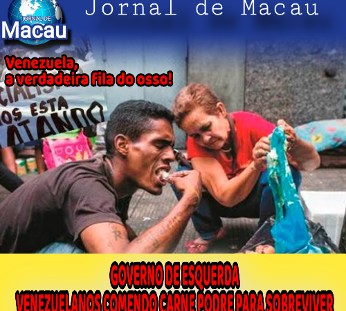 CRISE NA VENEZUELA, PESSOAS COMEM CARNE PODRE PARA SOBREVIVER!