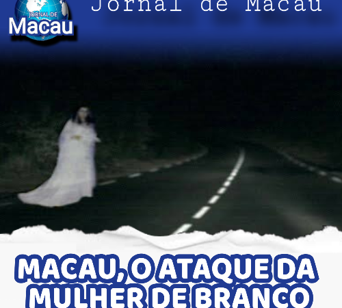 MULHER DE BRANCO PROVOCA ACIDENTE EM MACAU