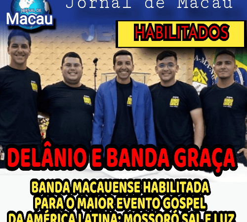 BANDA MACAUENSE PASSA NA PRIMEIRA ETAPA DO MAIOR EVENTO DA MÚSICA GOSPEL DA AMÉRICA LATINA!!!